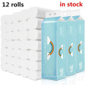 100000000ROLLS en magasin Nouveau papier toilette doux Rolk Rolk Bath Bath Bathroom 3ply pour ménage